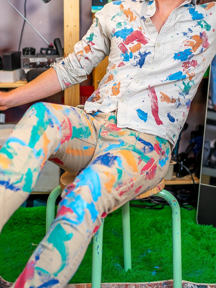 Slim Fit Khaki Pants / Studio Colors product image (2)