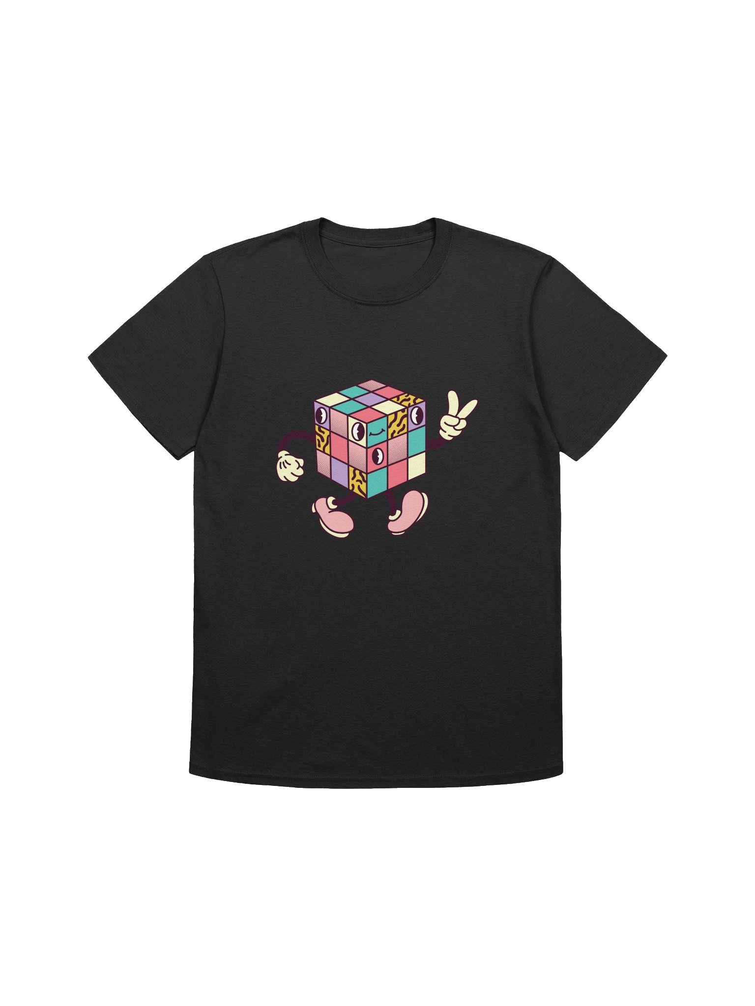 Retro Cube Walker Pop T-Shirt product image (1)
