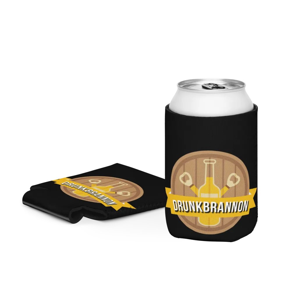 Drunk Koozie (black) product image (3)