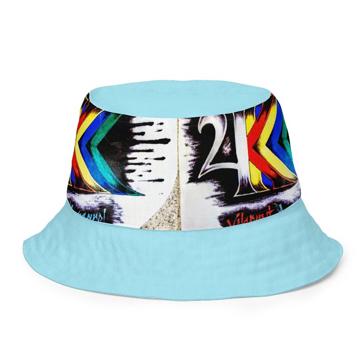 Da Culture 4K Bucket Hat Blizzard Blue product image (2)