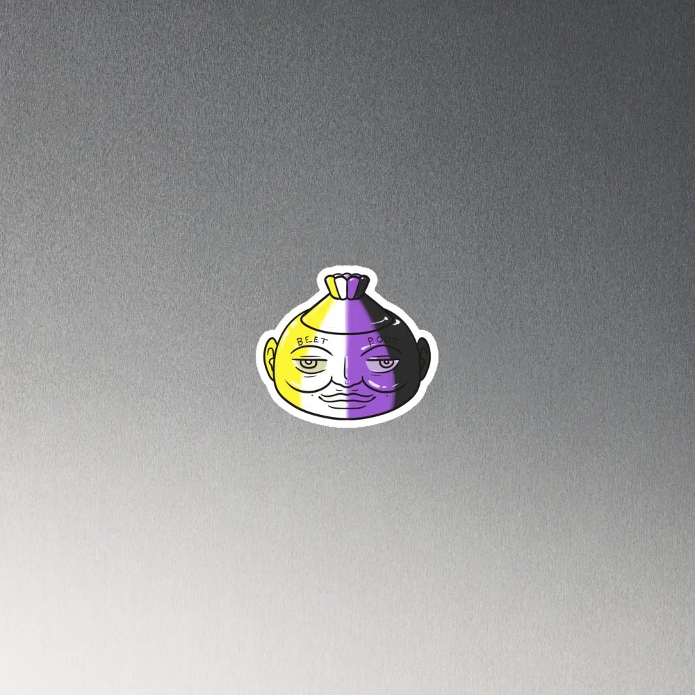 Nonbinary Poot magnets product image (3)