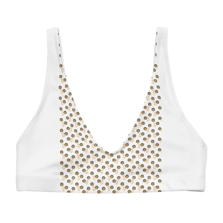 Abstract Mosaic All-Over Print Bikini Top product image (1)