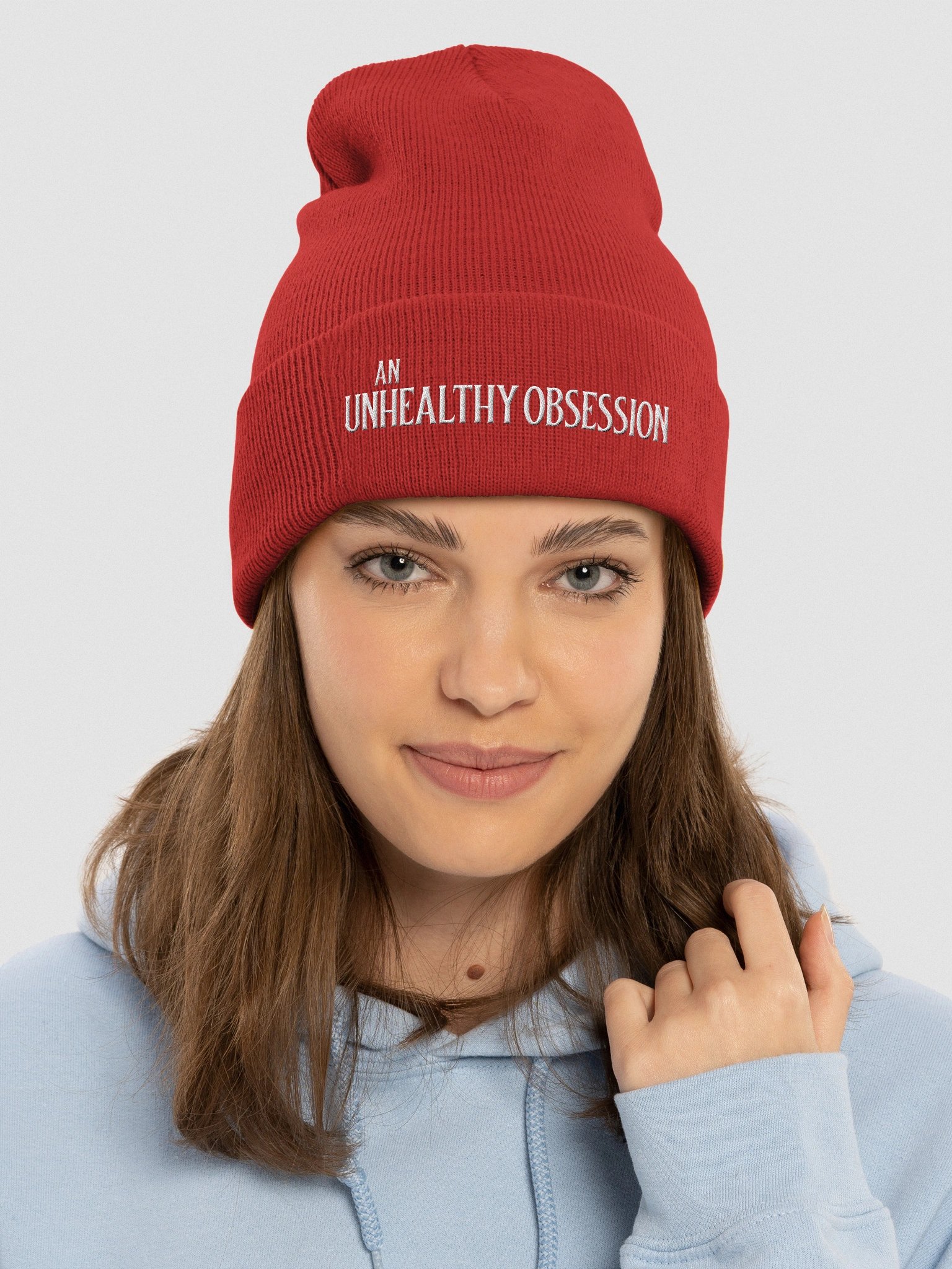 An Unhealthy Obsession beanie product image (3)
