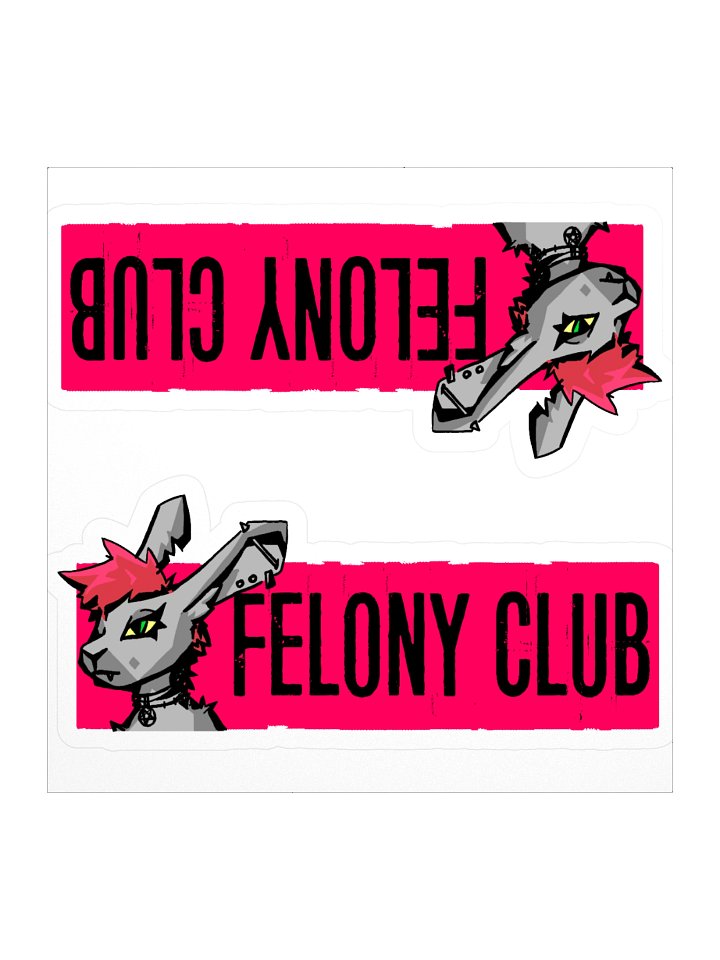 FELONY CLUB STICKERS product image (1)