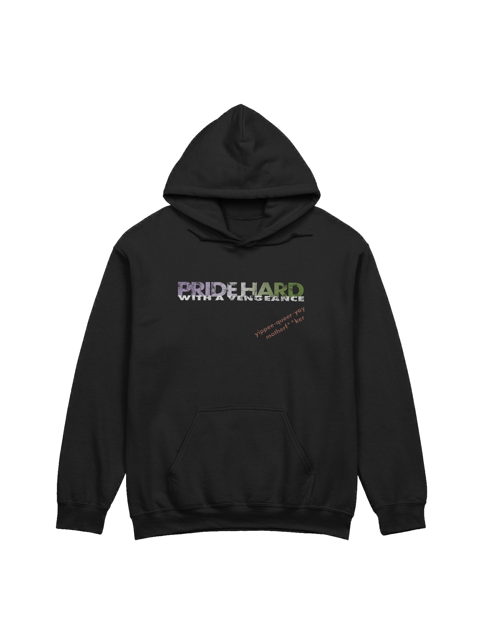 Genderqueer "Pride Hard" Hoodie product image (1)