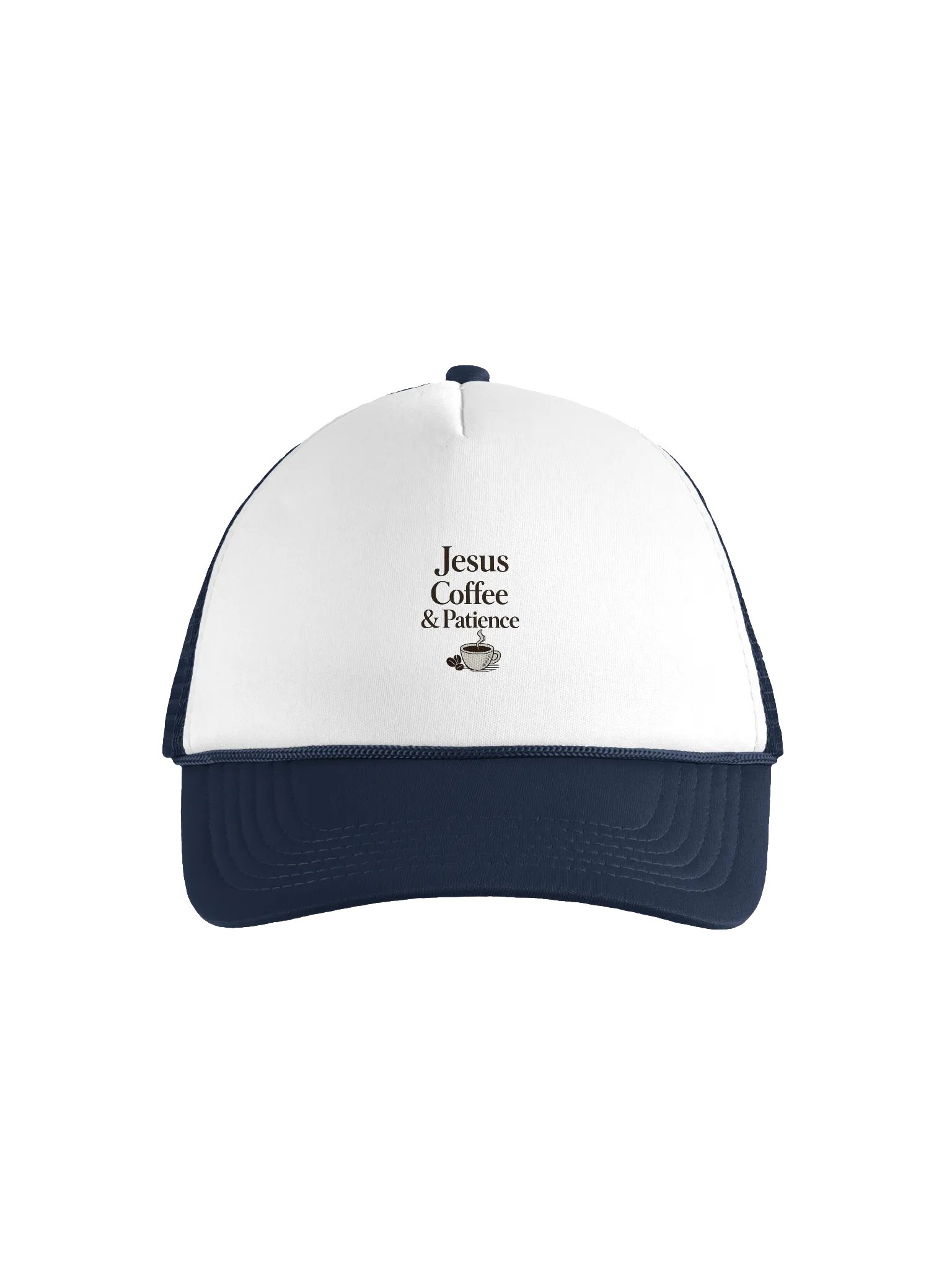 Jesus Coffee & Patience Hat product image (1)