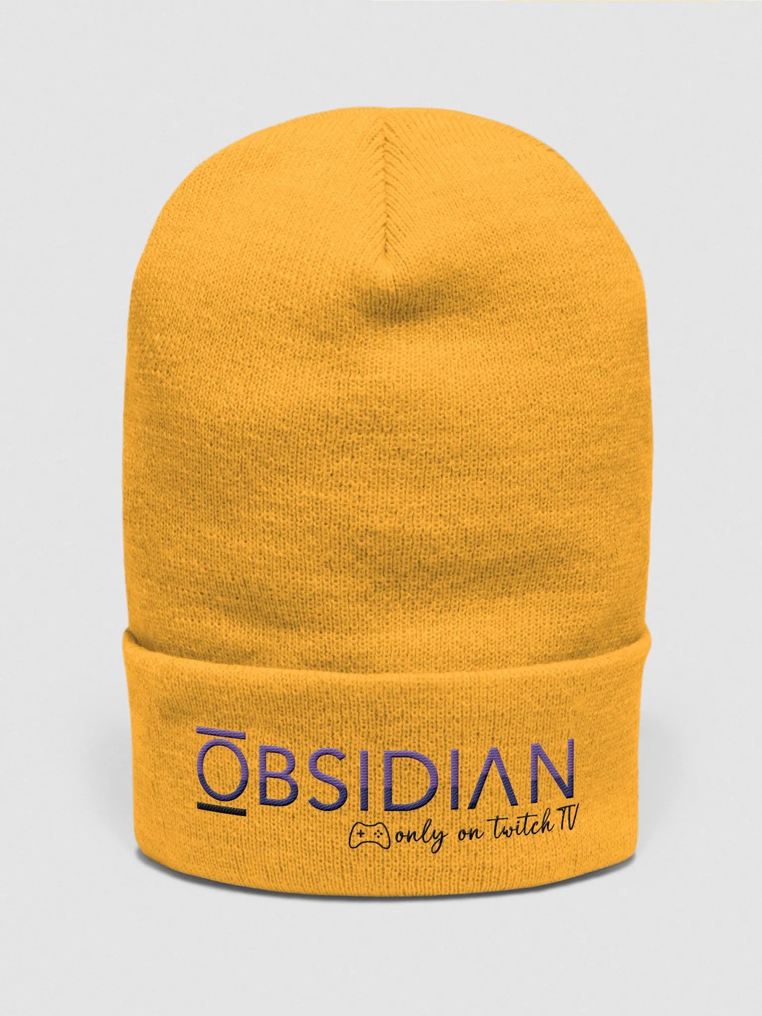 Obsidian beanie product image (1)