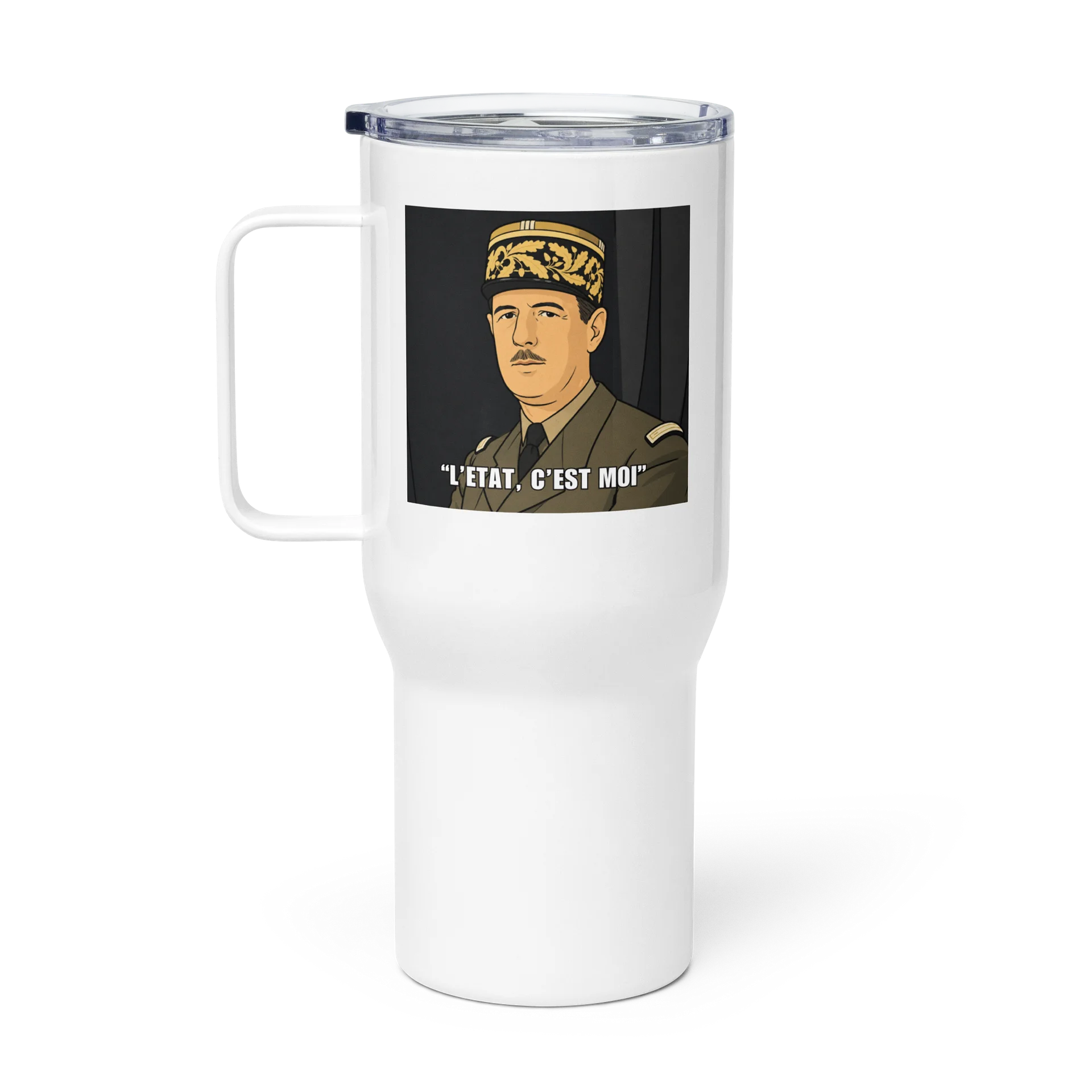 L'etat c'est moi - Charles De Gaulle (Termosmugg) product image (1)