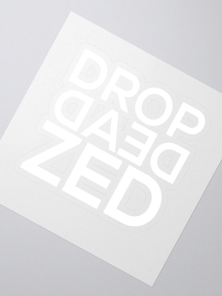 Drop Dead Zed - Name Sticker product image (2)