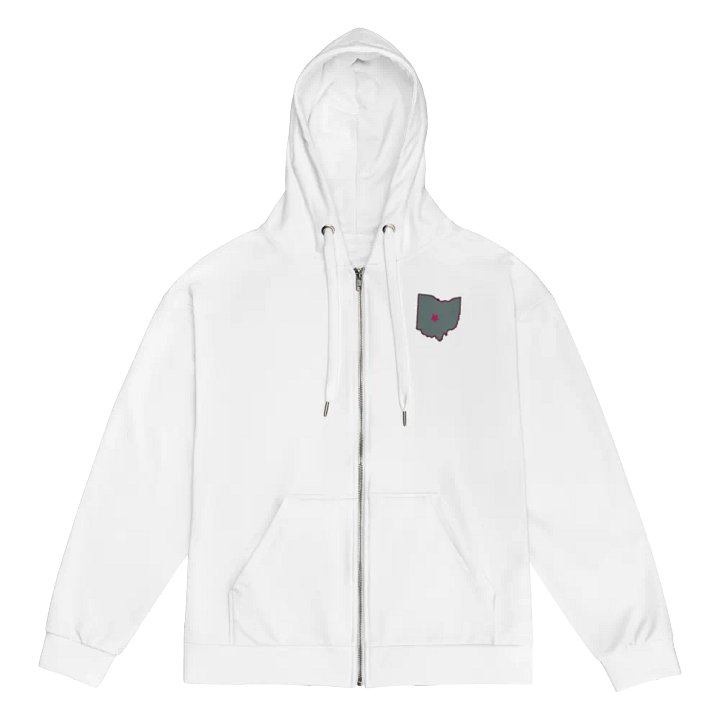Lunatic Fringe Zip-Up (White) product image (1)