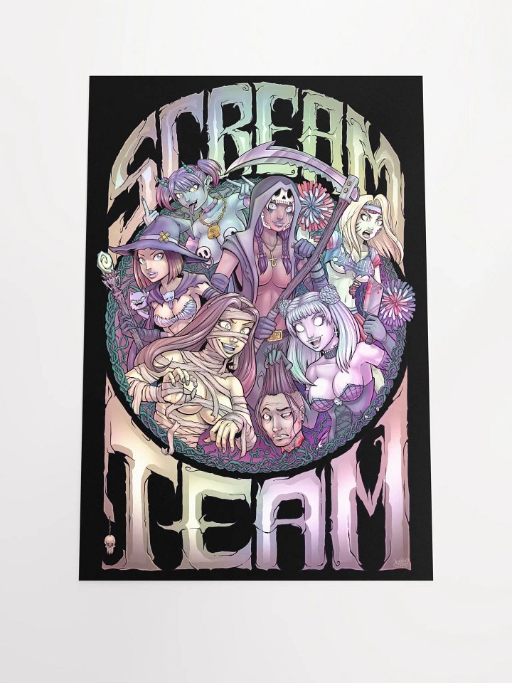 Scream Team Print product image (3)