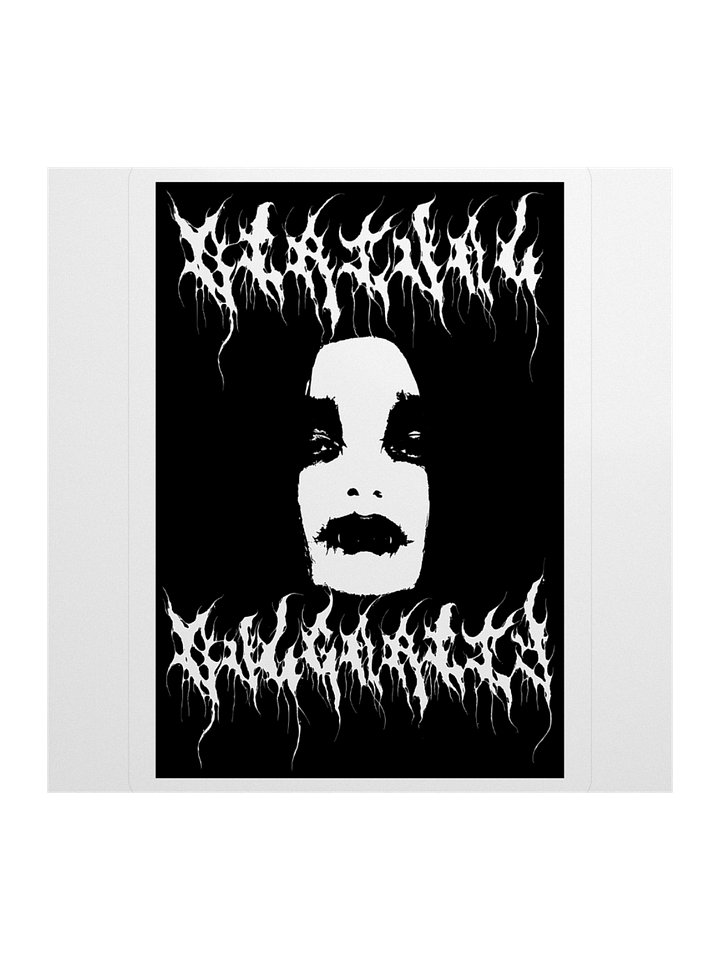 Black Metal Sticker product image (3)