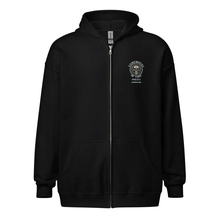 Somewhere in Time Podcast Double Sided Zip Up Hoodie product image (1)