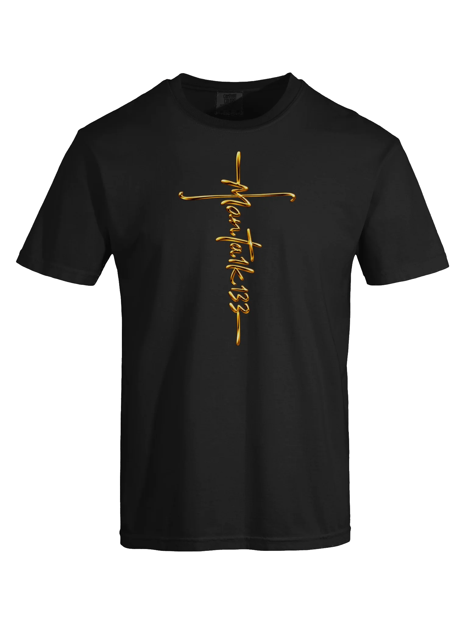 Man Ta1k 133 Signature Cross T-Shirt — Faith. Brotherhood. Purpose. product image (87)