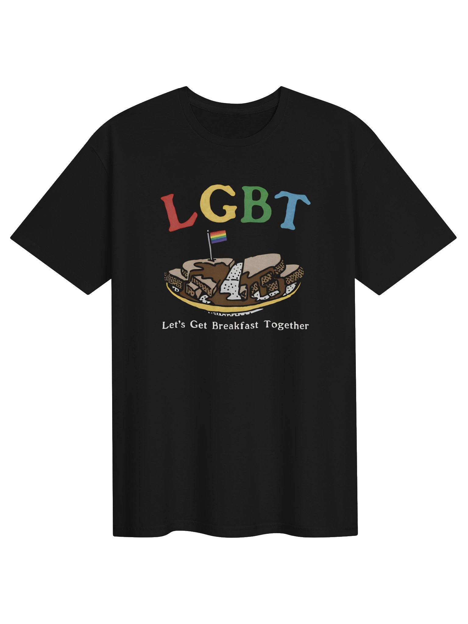 LGBT Let's Get Breakfast Together Shirt product image (1)