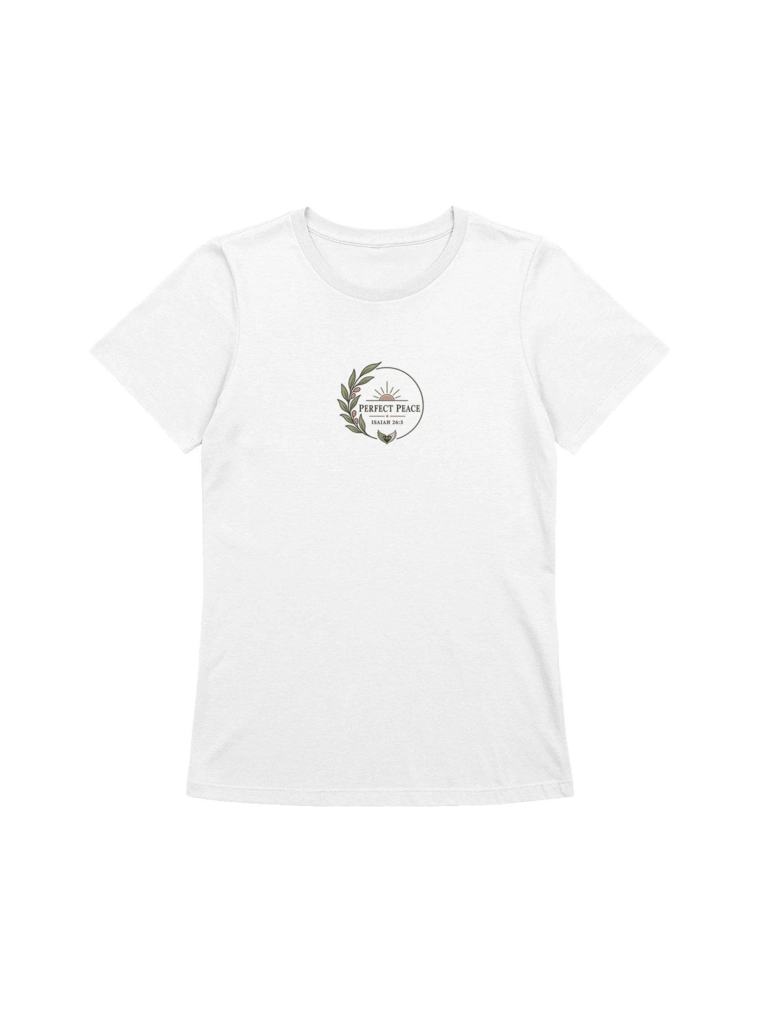 Perfect Peace | Isaiah 26:3 Relaxed Tee product image (1)