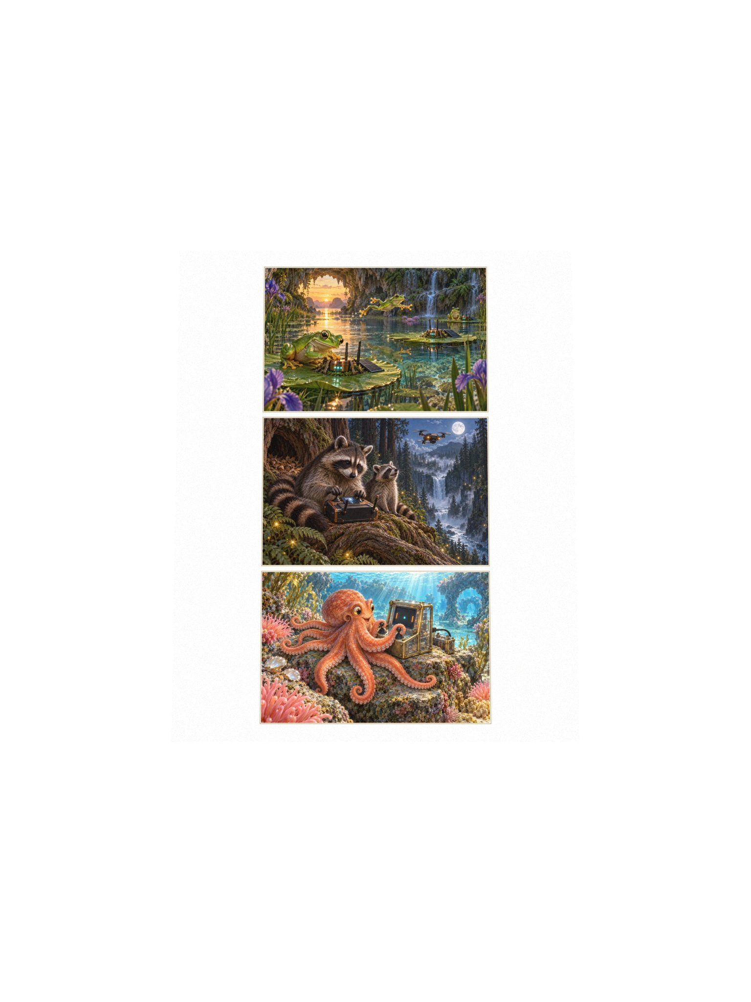 Play Connected Small Art Print product image (4)