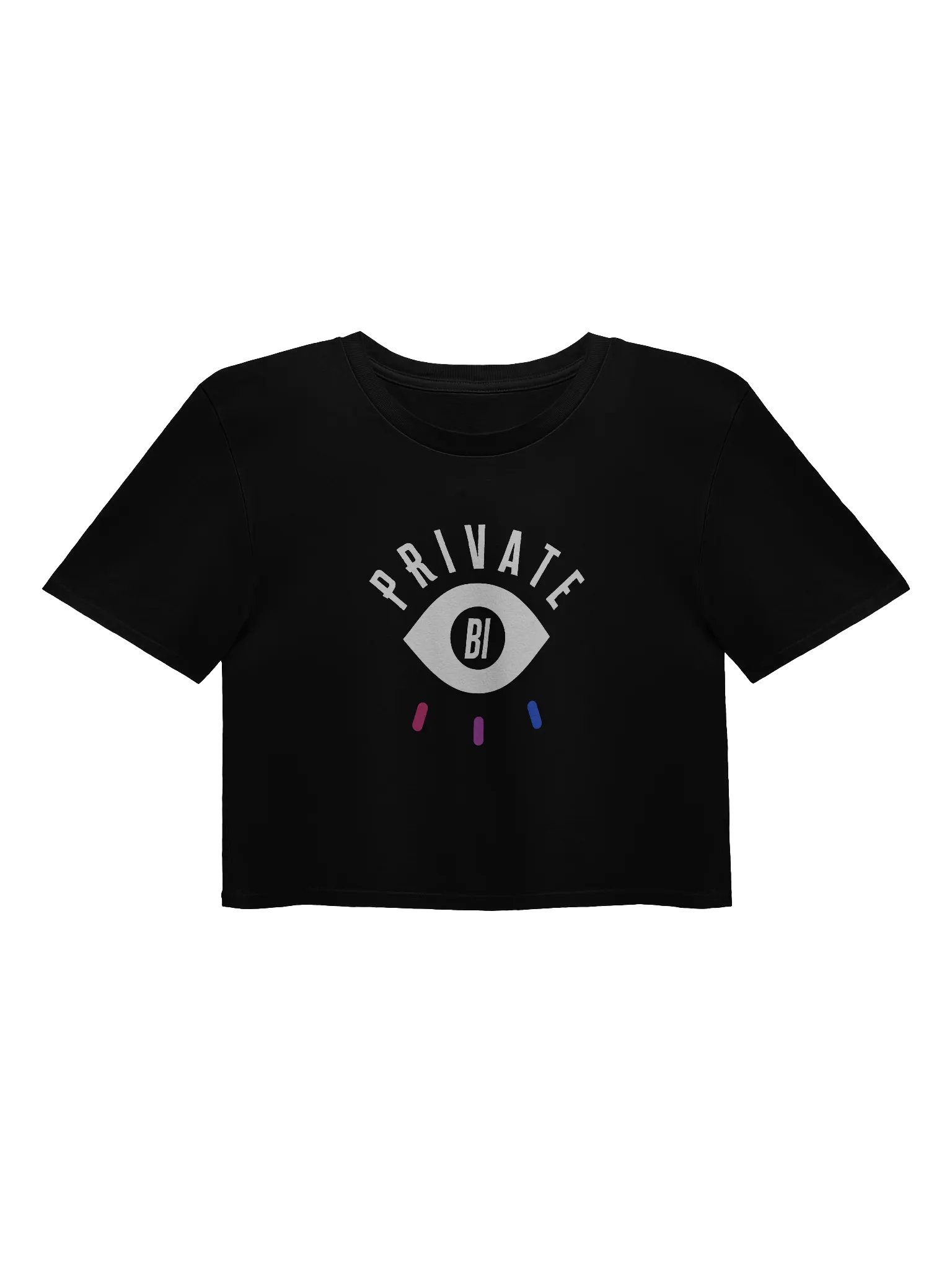 Private Bi Crop Top (Black) product image (1)
