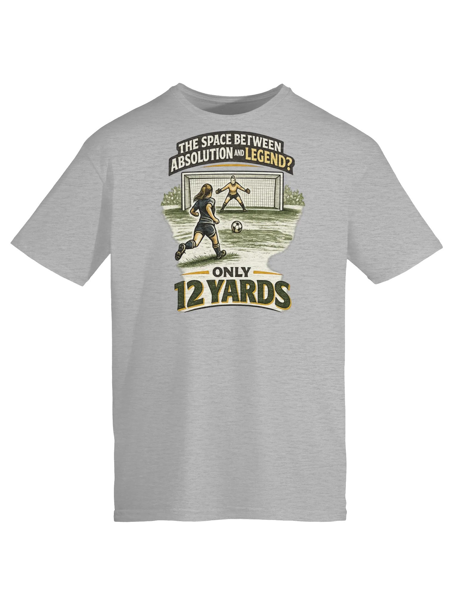 Only 12 Yards Soccer Goalkeeper Tee product image (5)