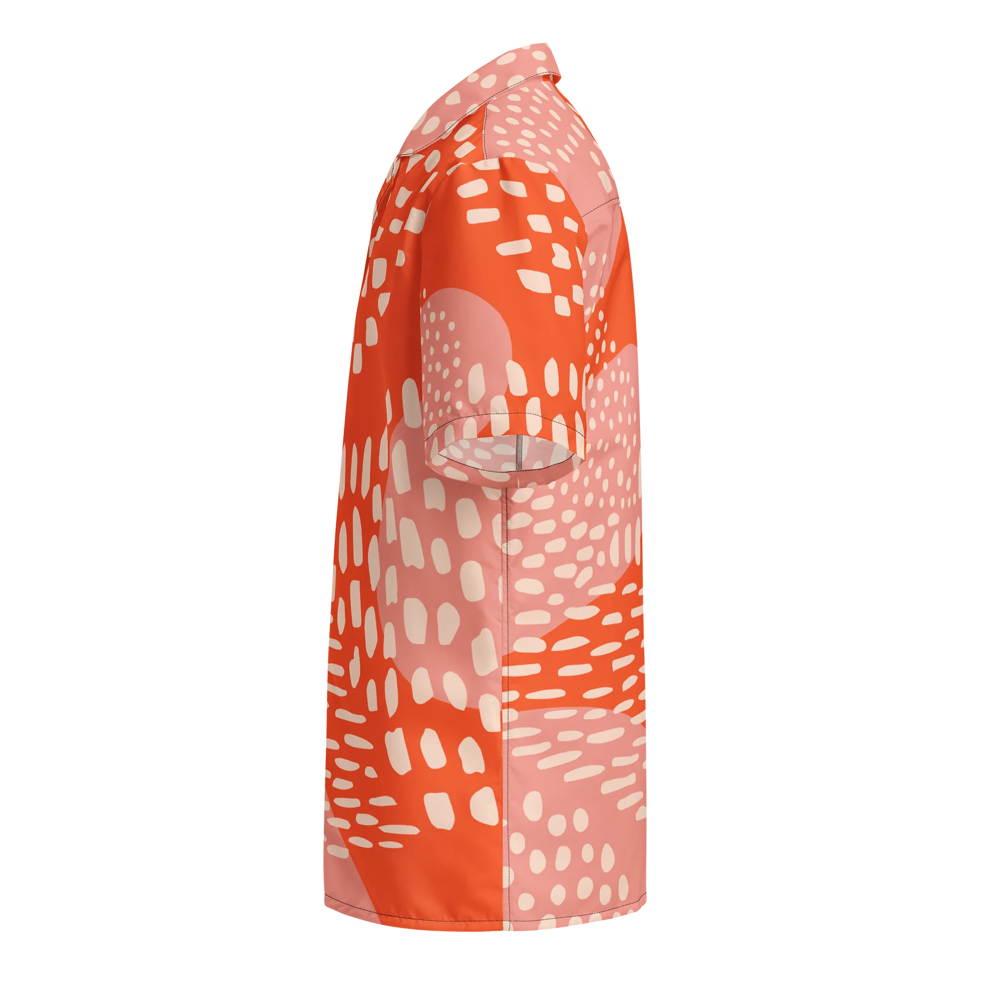 Coral Bloom Hawaiian Shirt product image (3)