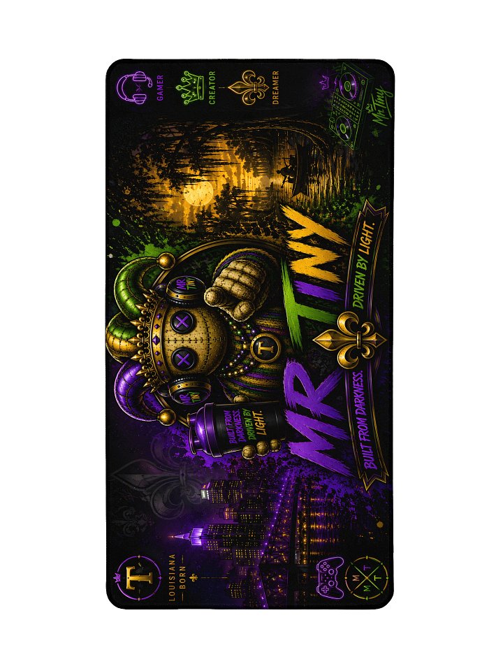 ⚜️ Mr Tiny Signature XL Desk Mat ⚜️ product image (2)