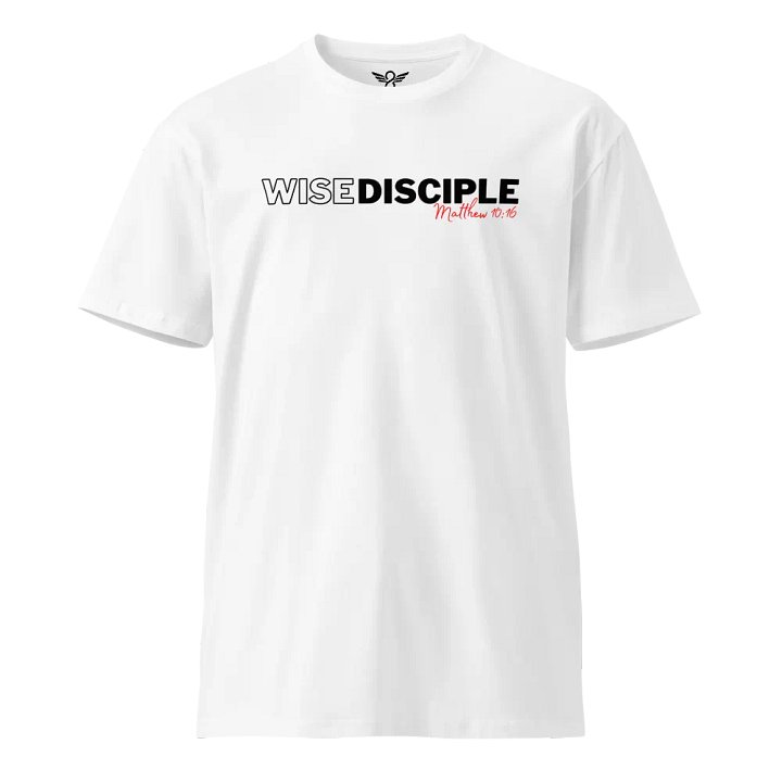 Wise Disciple Tee (White) product image (1)