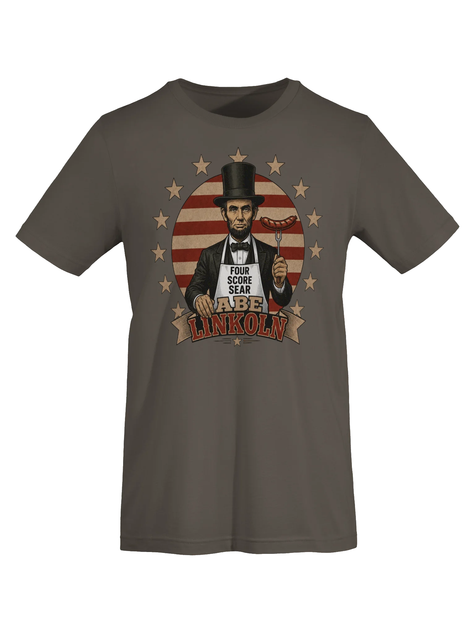 Abe Linkoln T-Shirt | Grill Team 1776 Tee product image (25)