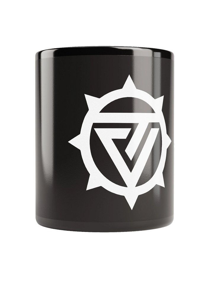 VERSE BLACK GLOSSY MUG product image (2)