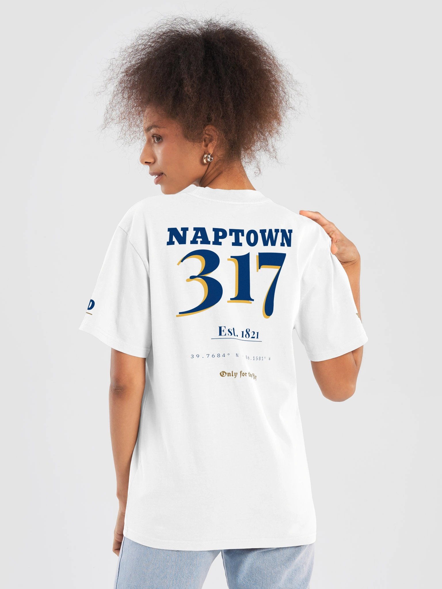 INDY · TEE · FADED WHITE product image (6)