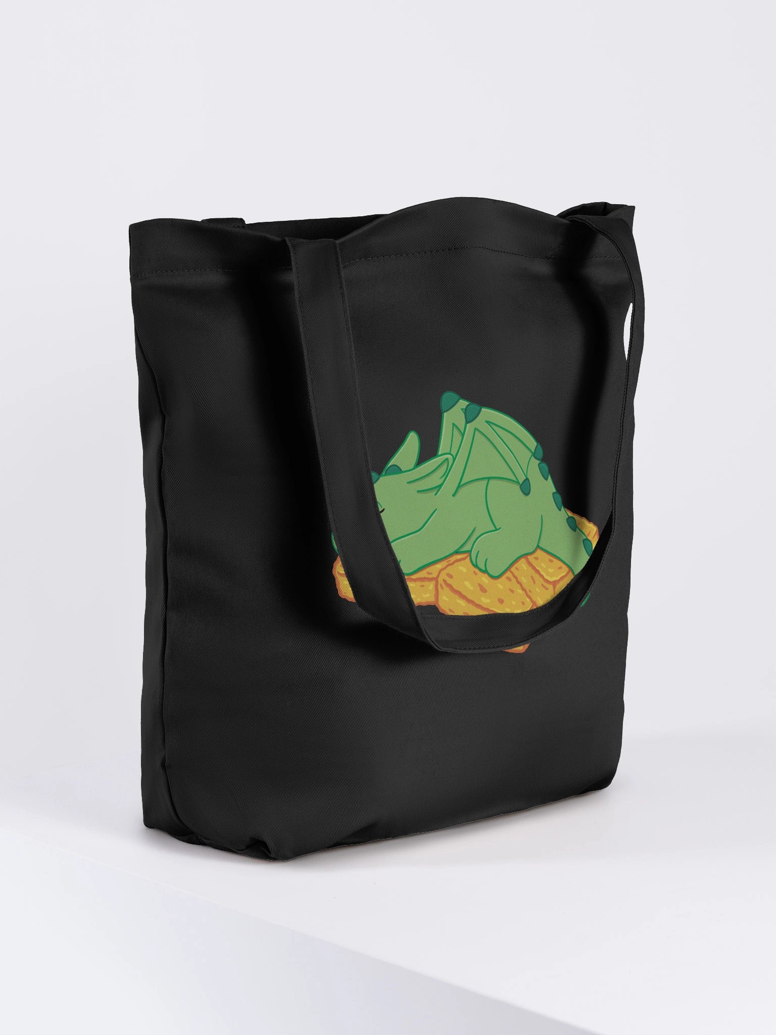 Cronch Eco Cotton Tote Bag - Black product image (4)