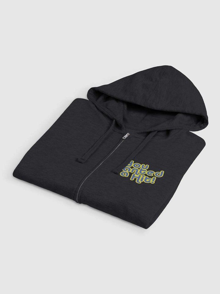 Zip-Up Hoodie (Black) product image (2)