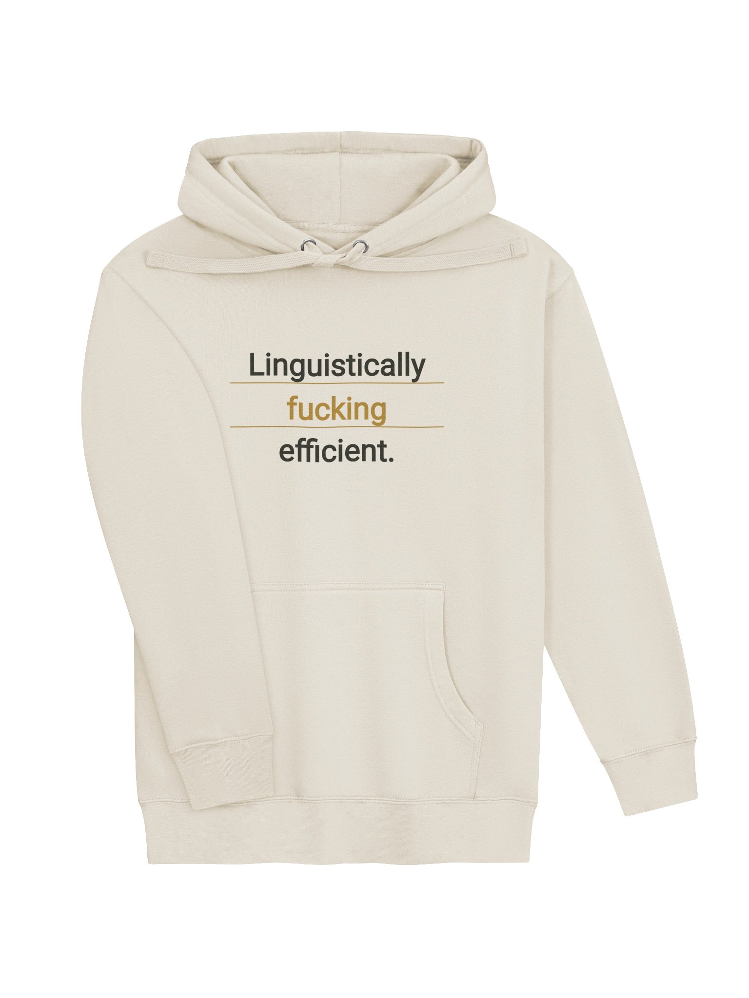 Linguistically... efficient Hoodie product image (2)
