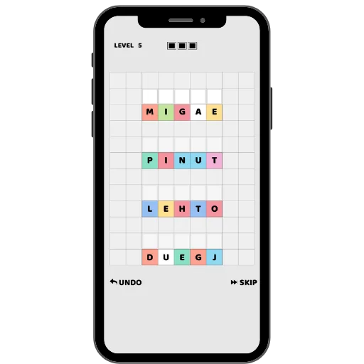 Jumble Words | Buildbox 3D Game Source Code product image (3)