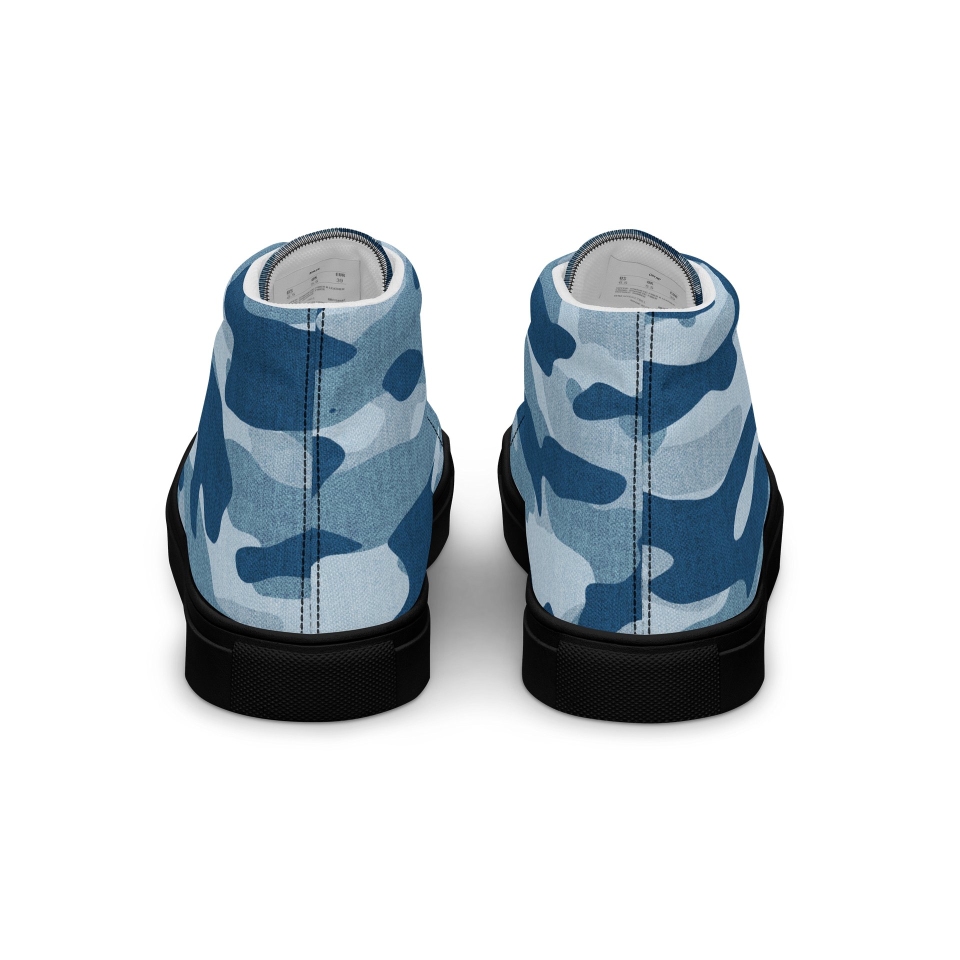 Blue Camo High Tops product image (4)