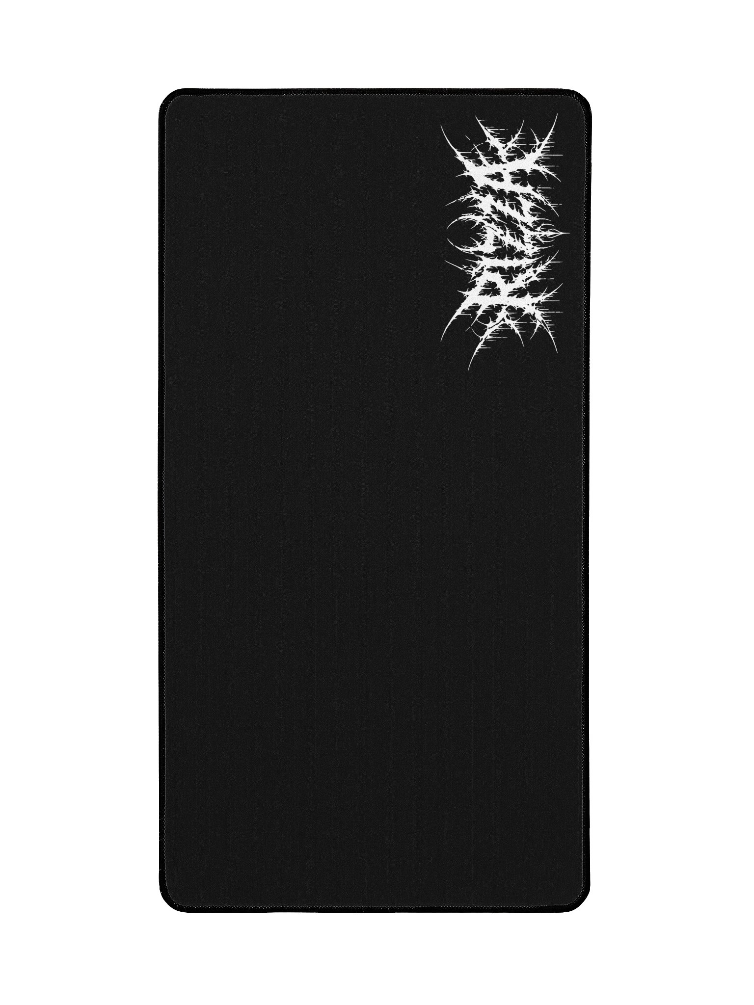 Metal logo desk mat product image (2)