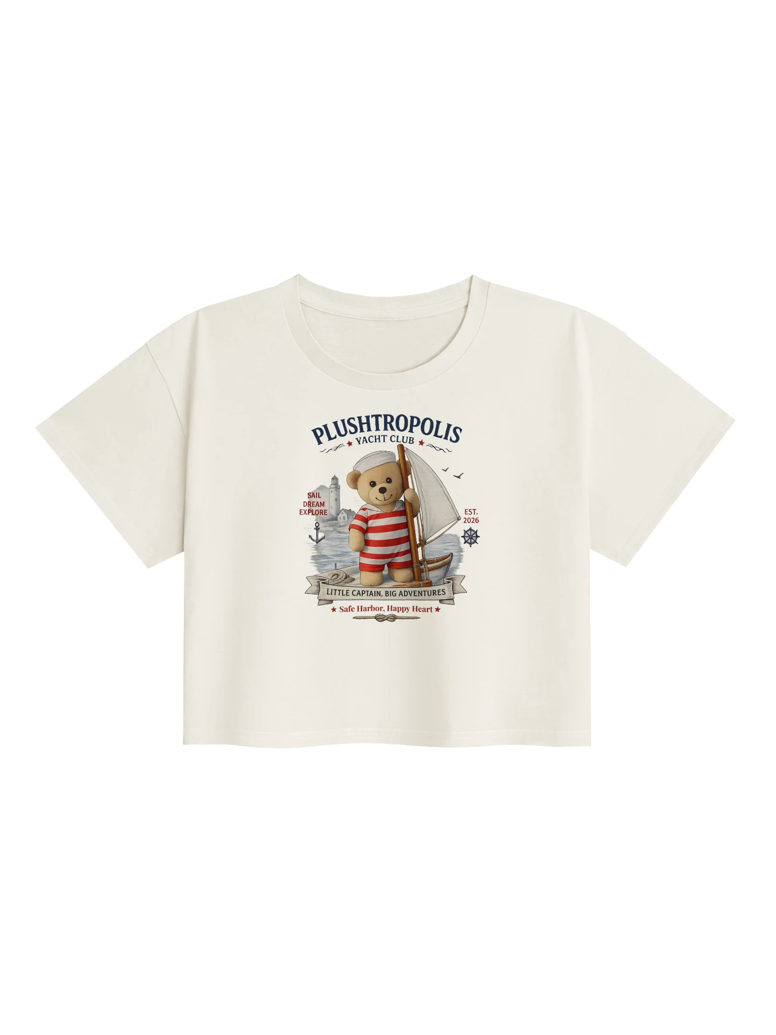Yacht Club Cropped T-Shirt product image (1)