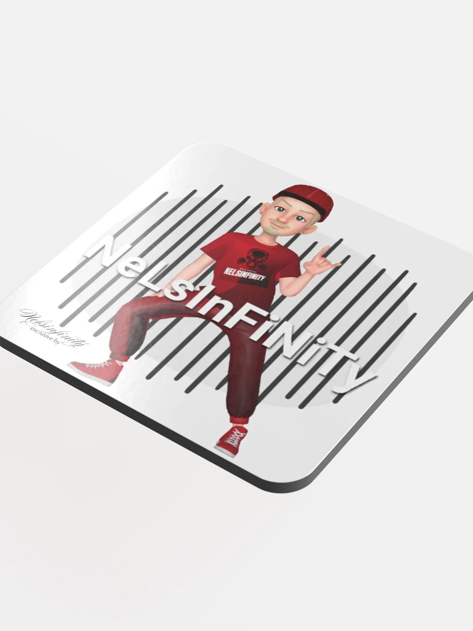 NelsInfinity's OG Merch Avatar Logo V2 Coaster product image (4)