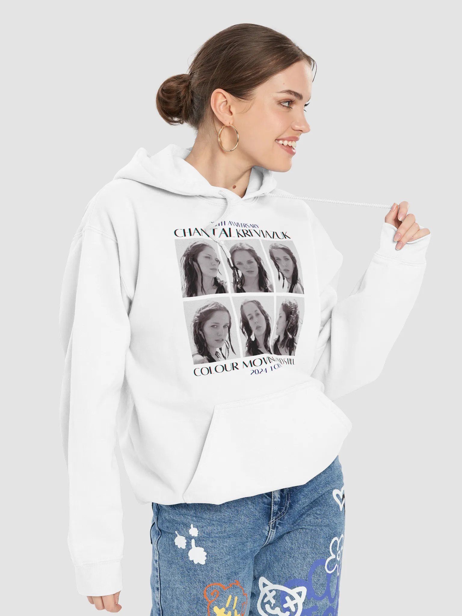 CMAS25 Official Tour Hoodie - 2024 Tour (White6) product image (7)