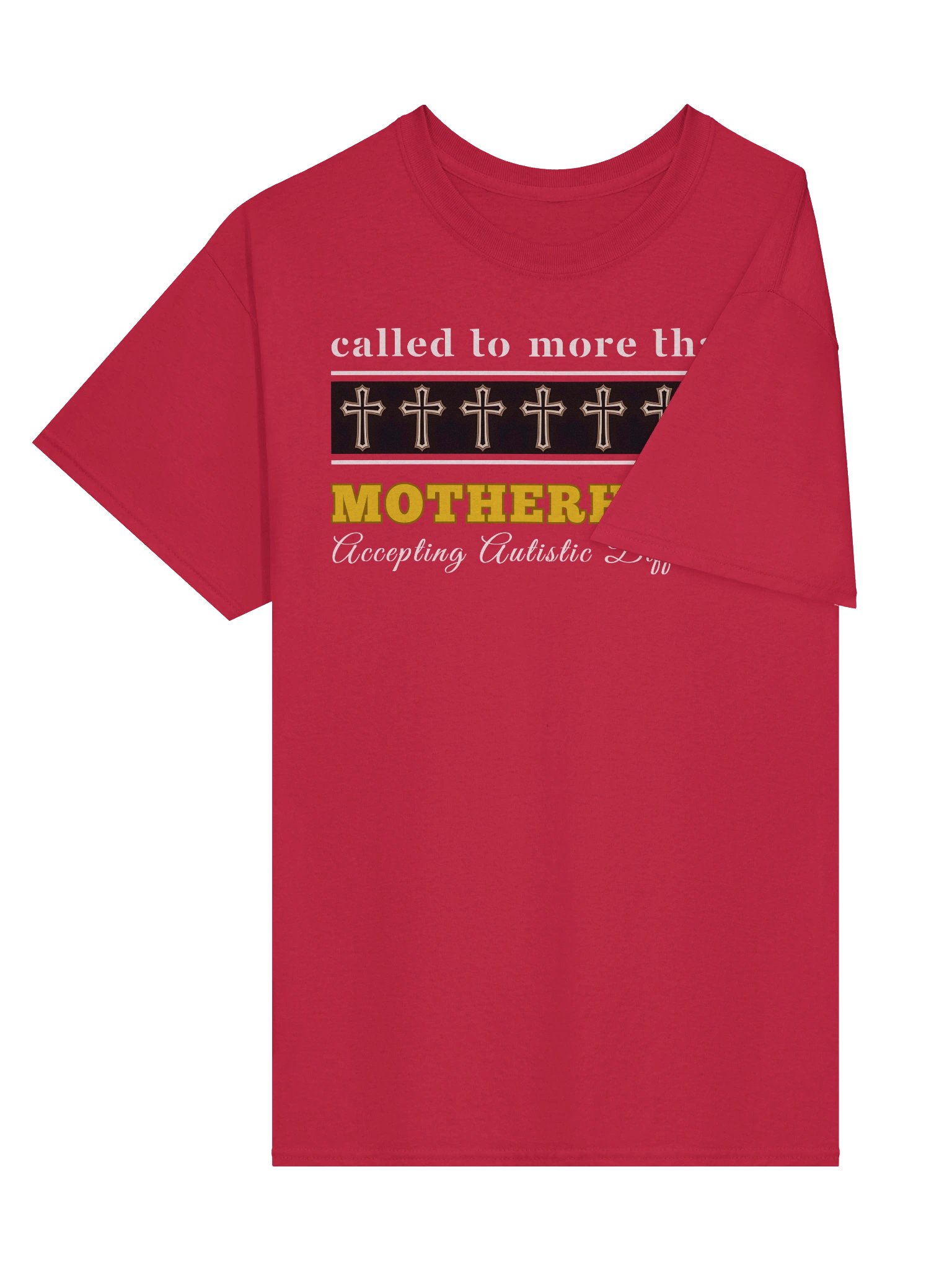 Called To More Than Motherhood Bella Canvas T-shirt | Christian Faith | Autism Awareness | Gift to Mom product image (42)