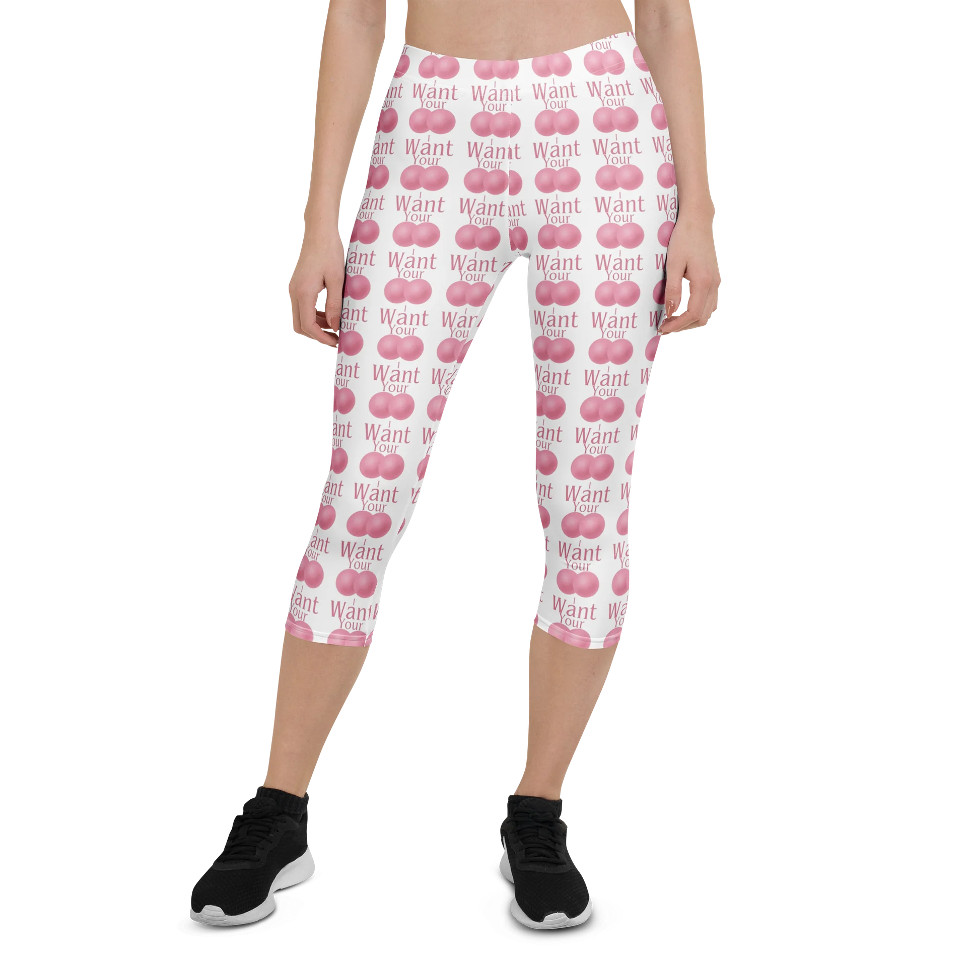 Bubble Wrap Confetti Capri Leggings product image (1)