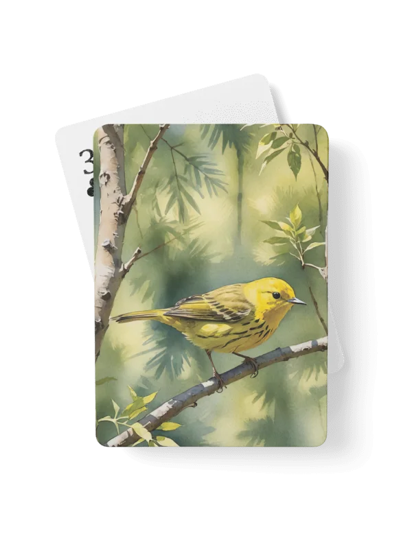 Yellow Warbler Playing Cards product image (1)