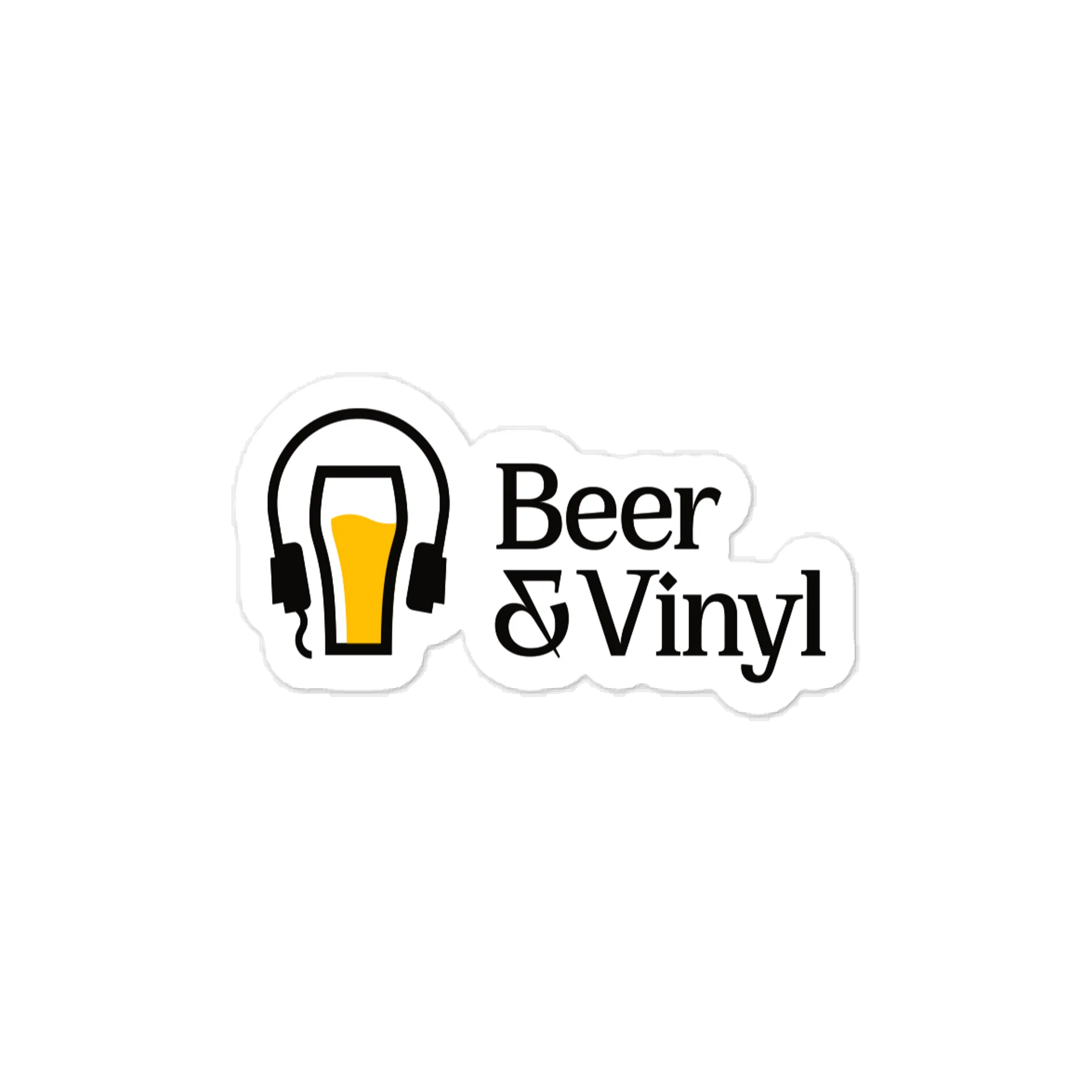 Beer & Vinyl Decal product image (1)