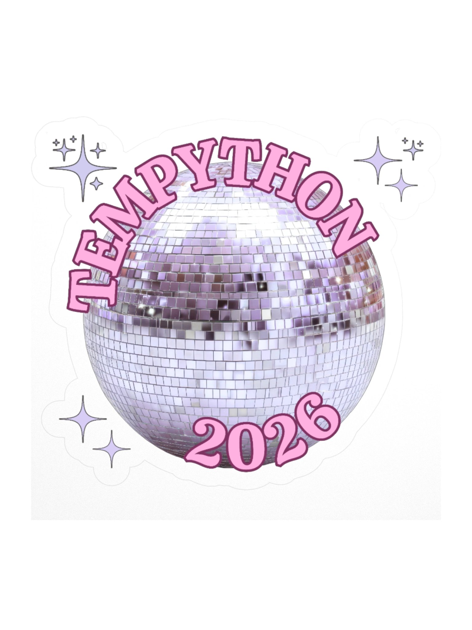 tempython disco sticker product image (1)