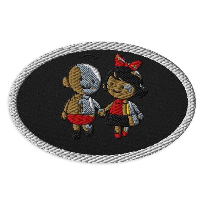 Whimsical Friendship Embroidered Patches product image (1)