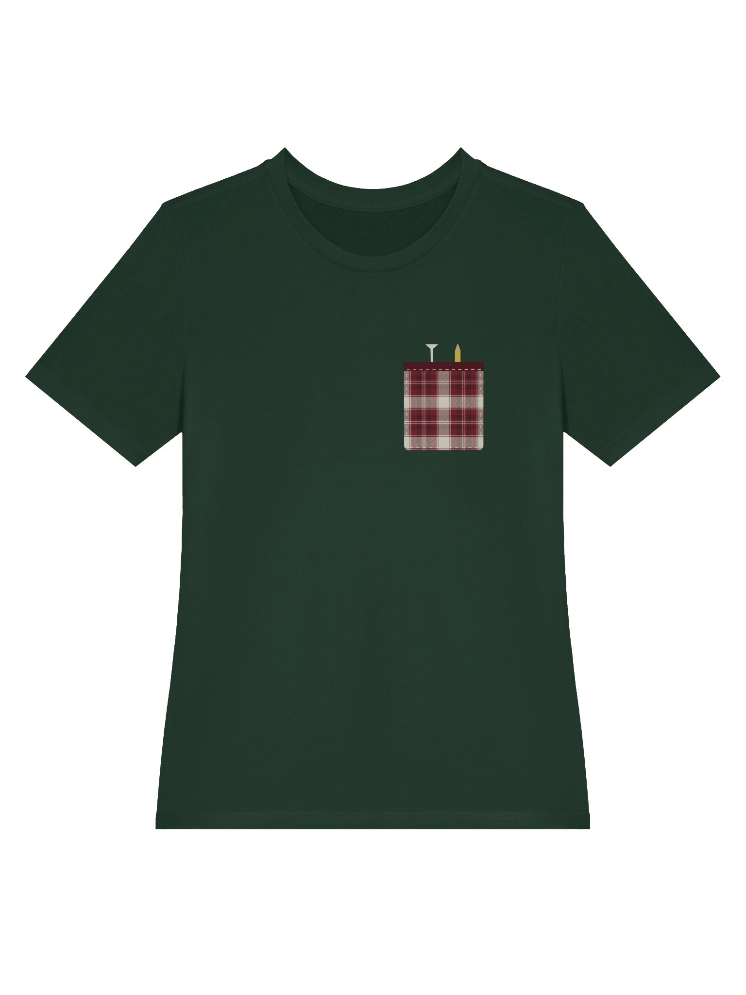 Plaid Patch Pocket Tee - Women's product image (3)