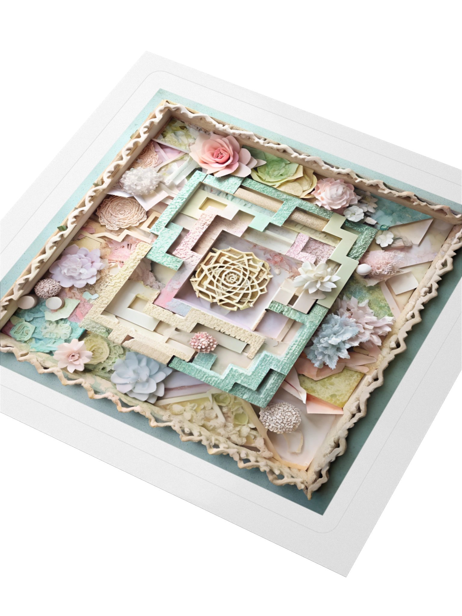 Layered Realms Collage Sticker #3 product image (7)