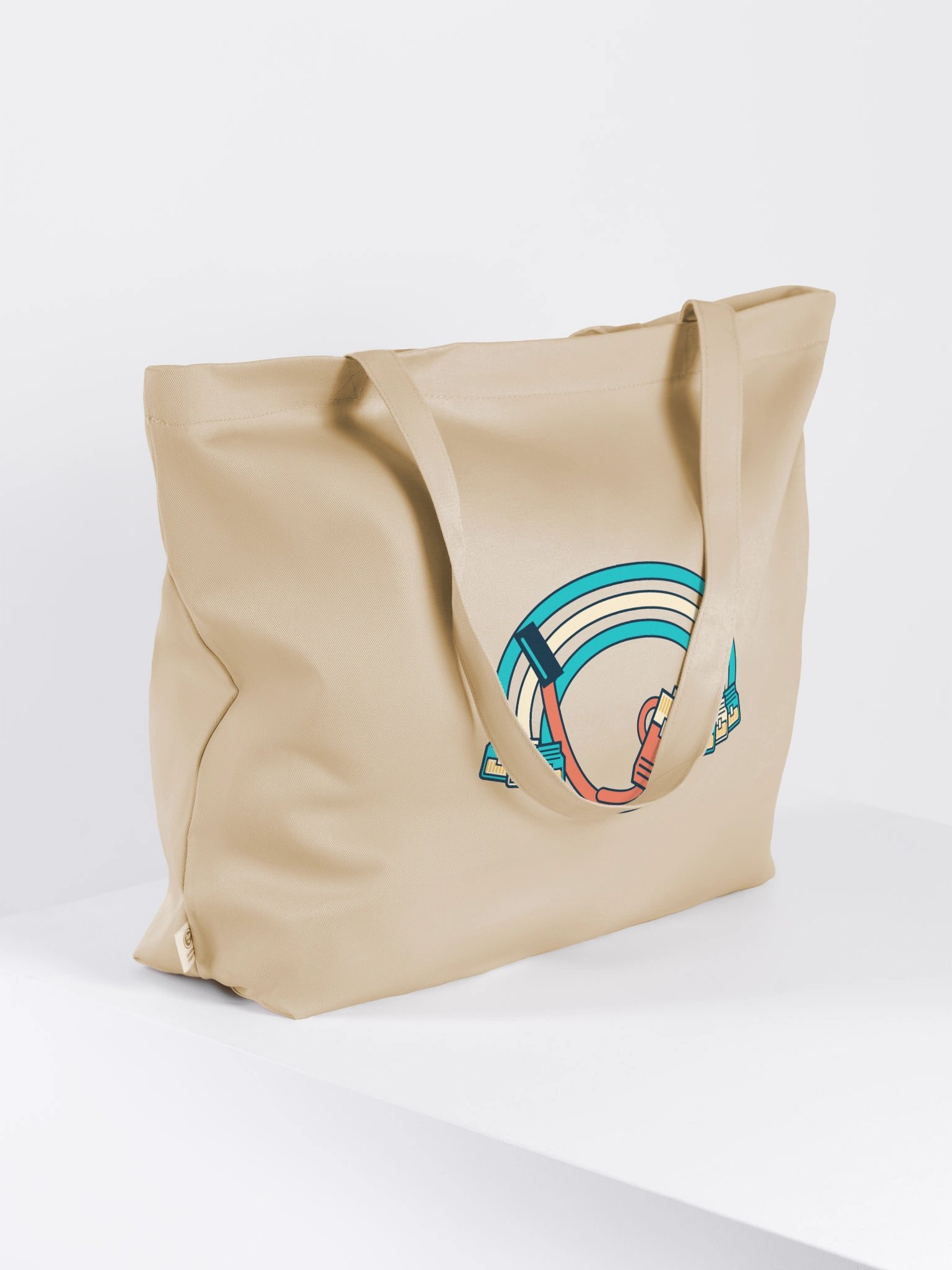 PATB One Loose End Cable Hammock Cotton Tote product image (4)