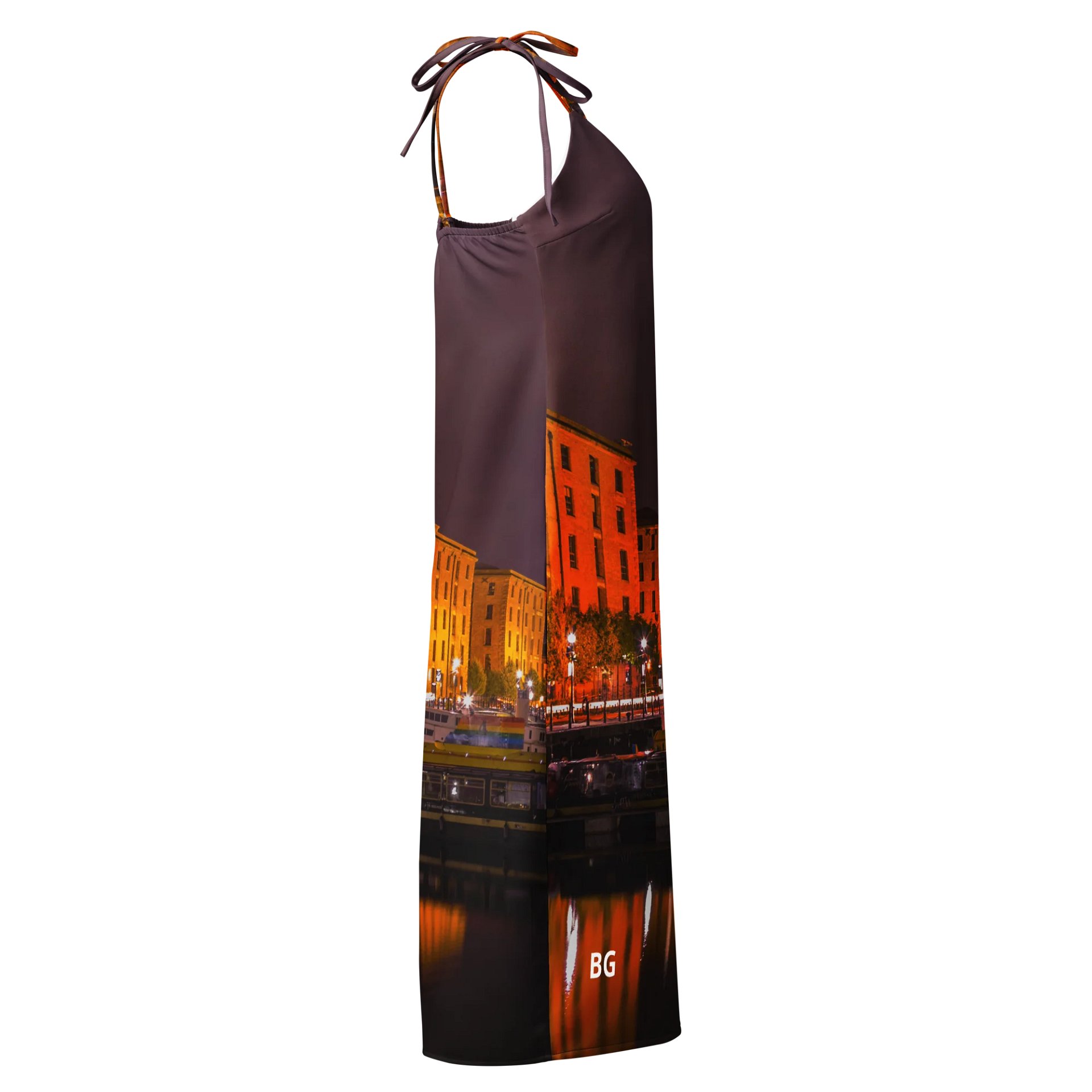 'Somewhere in the City' Chiffon Slip Dress product image (4)