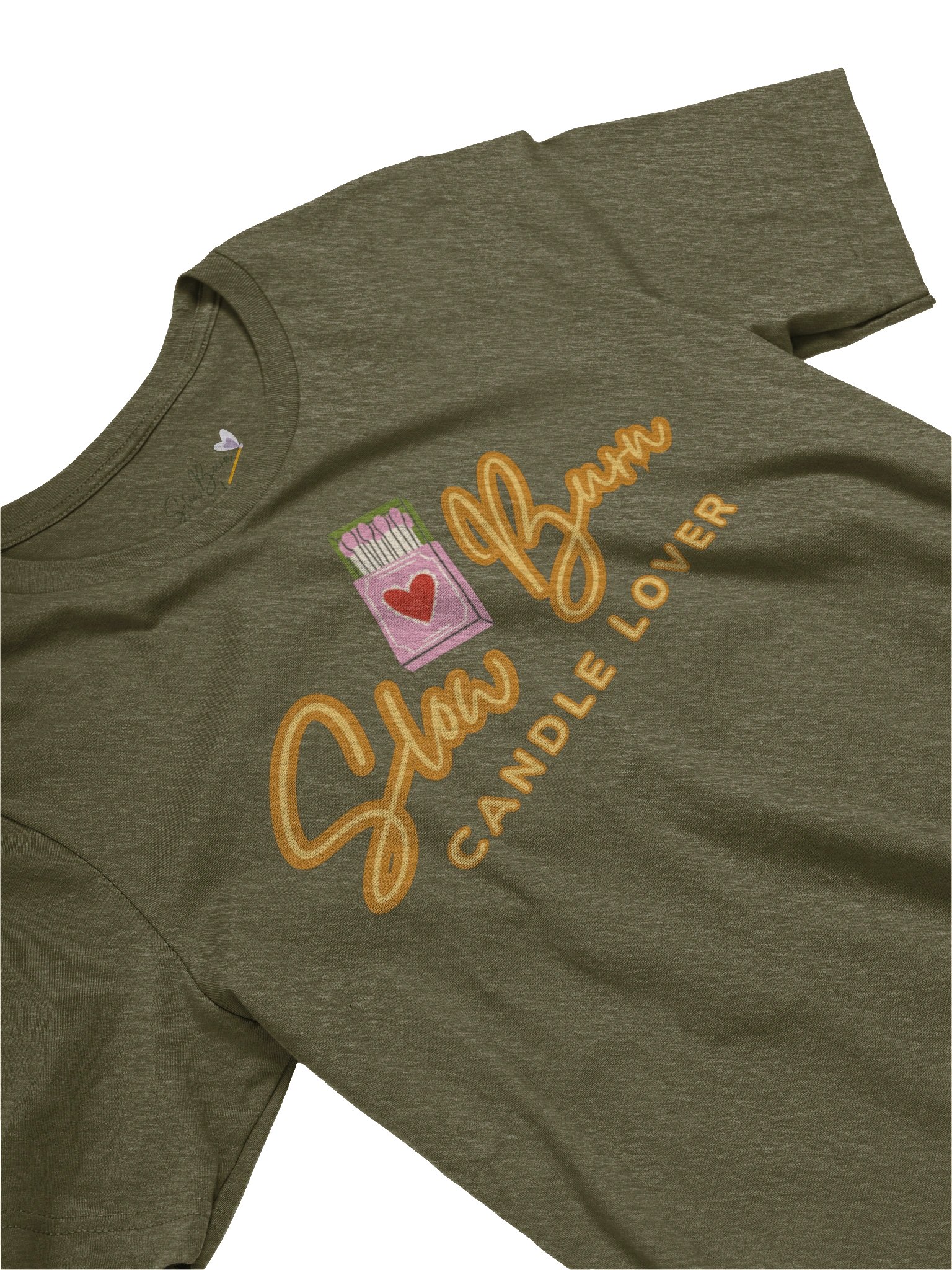 Slow Burn Candle Lover Tee product image (3)
