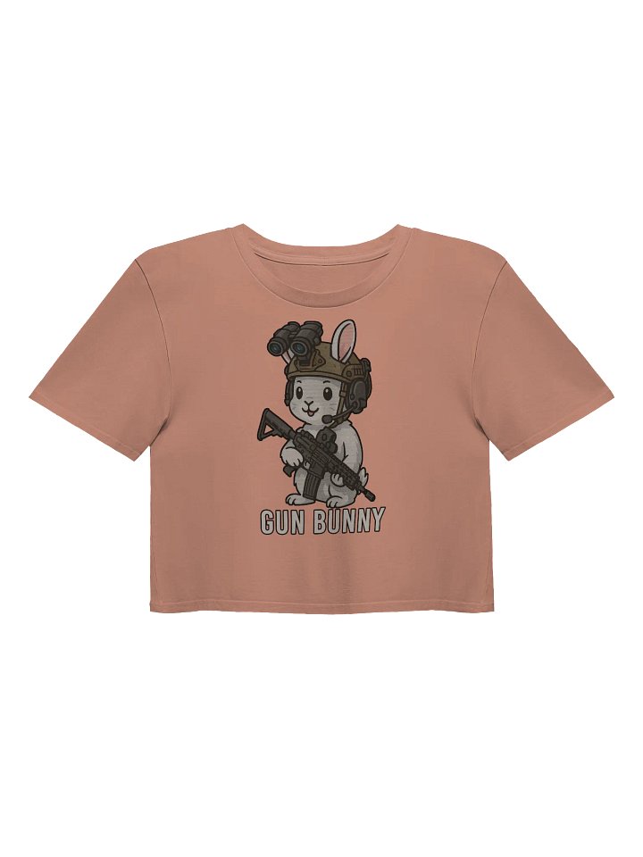 Women's Gun Bunny Crop Top product image (1)